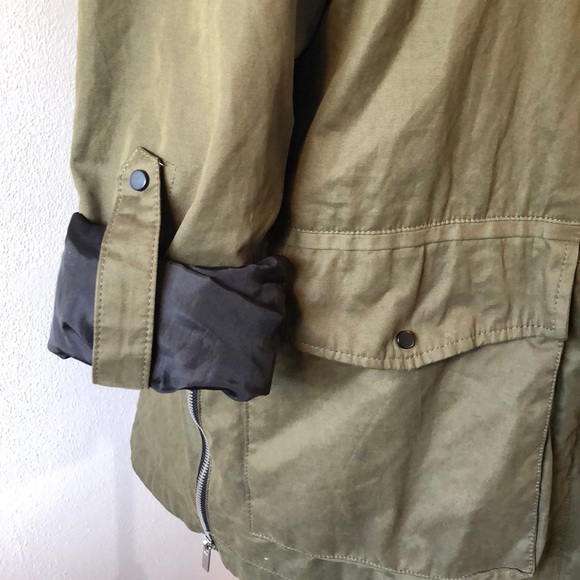 Forever 21 Olive Green Jacket Size M - Picture 6 of 8